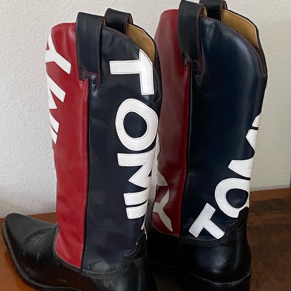 - Tommy Hilfiger Cowboy Boots • Size 8 - Picture 2 of 3